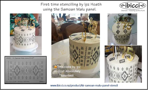 ibicci KK Samoan Malu on cake by Ipz Hoath